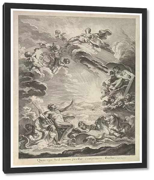 Neptune apaisant la tempete (Neptune Calming the Storm), 18th century
