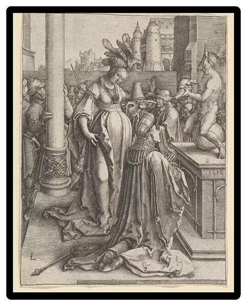 Solomons Idolatry, 1514. Creator: Lucas van Leyden