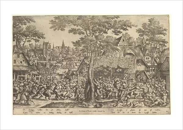 Peasant Fair, 1559. Creator: Peeter van der Borcht