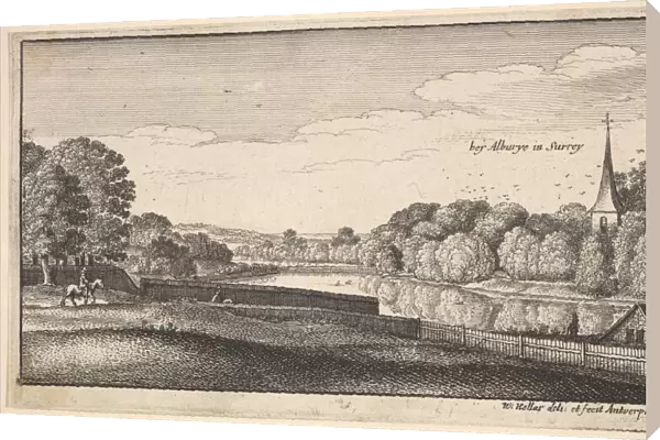 Near Albury, 1645. Creator: Wenceslaus Hollar