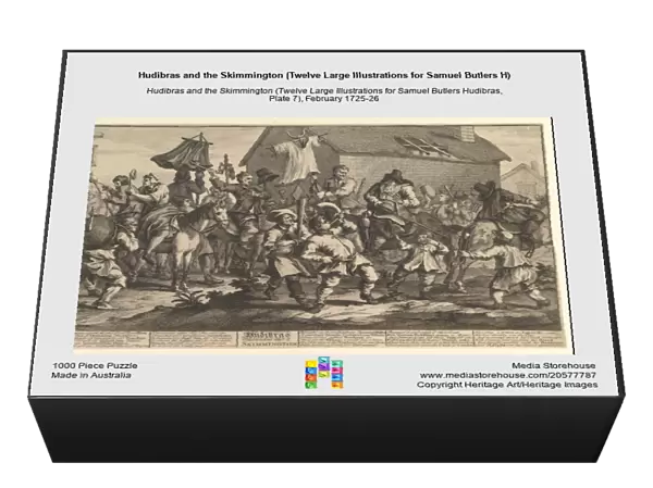Hudibras and the Skimmington (Twelve Large Illustrations for Samuel Butlers H