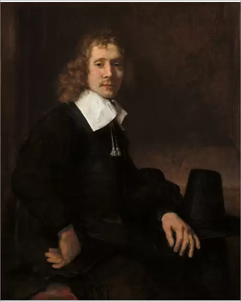 A Young Man Seated at a Table (possibly Govaert Flinck), c. 1660