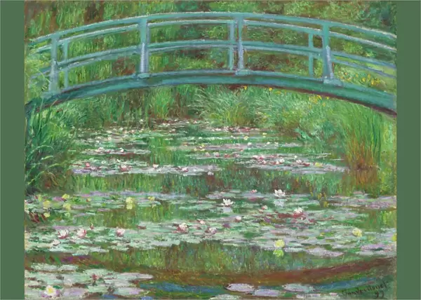 The Japanese Footbridge, 1899. Creator: Claude Monet