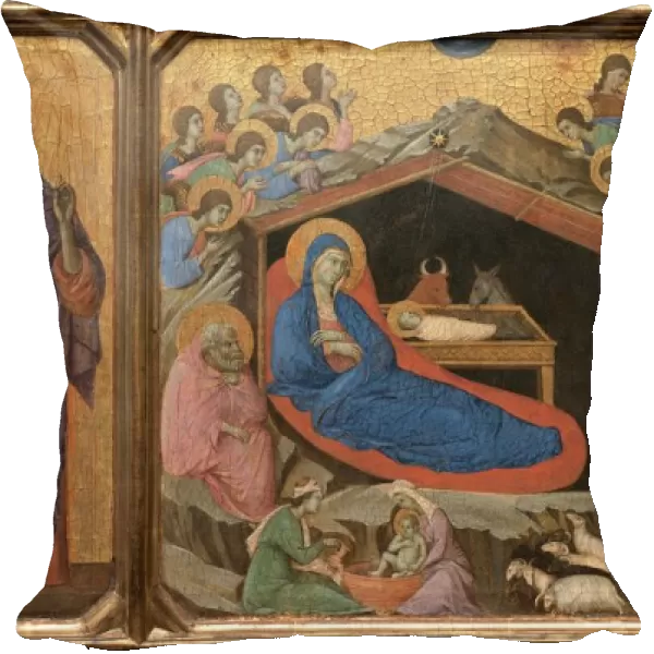 The Nativity with the Prophets Isaiah and Ezekiel, 1308-1311
