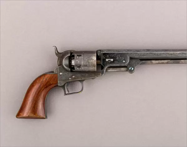 Colt Model 1851 Navy Percussion Revolver, serial no. 2, American, Hartford, Connecticut