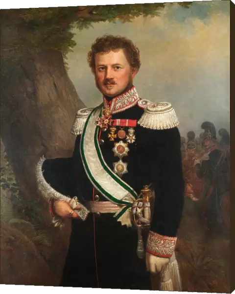 Portrait of Emil, Prince of Hesse and of the Rhine (1790-1858), c. 1850