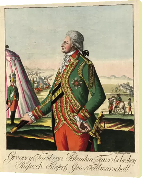 Prince Grigory Alexandrovich Potyomkin (1739-1791), c. 1790