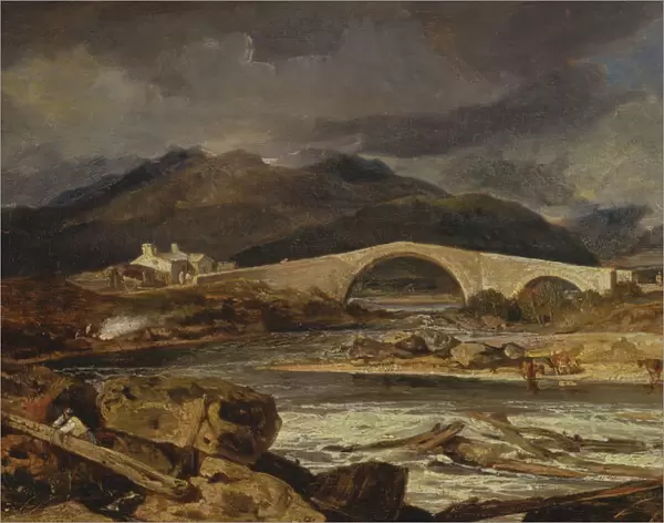 Tummel Bridge, Perthshire, between 1802 and 1803. Creator: JMW Turner