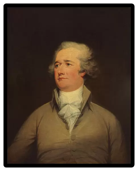 Alexander Hamilton, c. 1792. Creator: John Trumbull