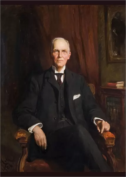 Portrait Of Sir Edward George Jenkinson (1836-1919), 1906. Creator: Hubert von Herkomer