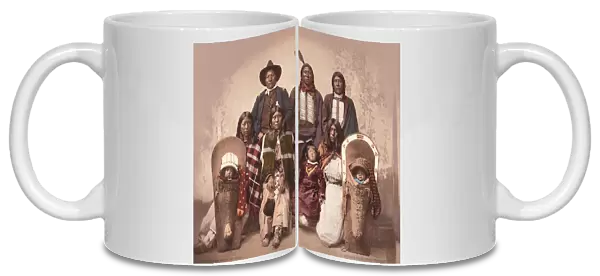 Ute Chief Severo and Family, c. 1885, published 1900. Creators