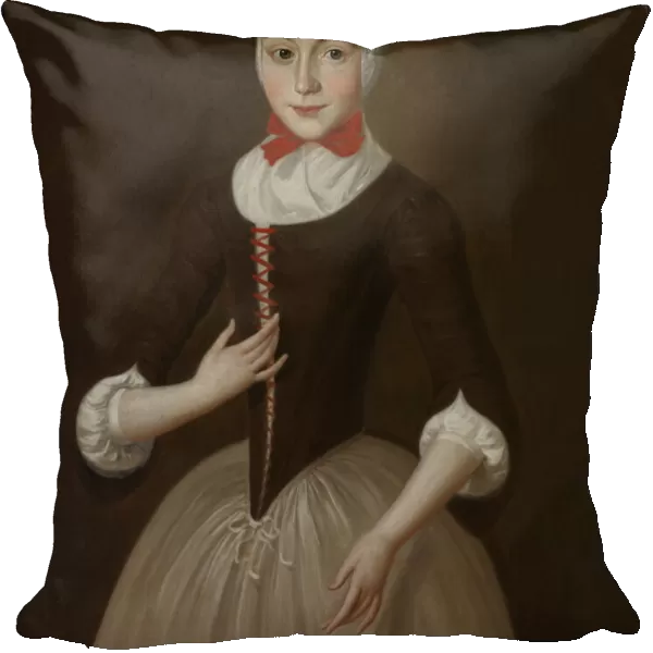 Young Moravian Girl, ca. 1755-1760. Creator: John Valentine Haidt