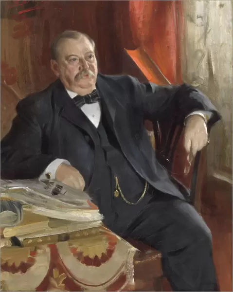 Grover Cleveland, 1899. Creator: Anders Leonard Zorn
