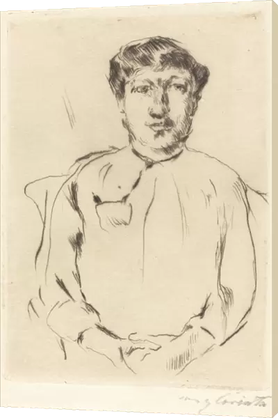 Frauenbildnis (Portrait of a Woman), 1914. Creator: Lovis Corinth