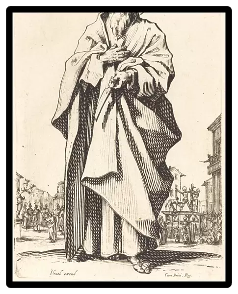 Saint Bartholomew, published 1631. Creator: Jacques Callot