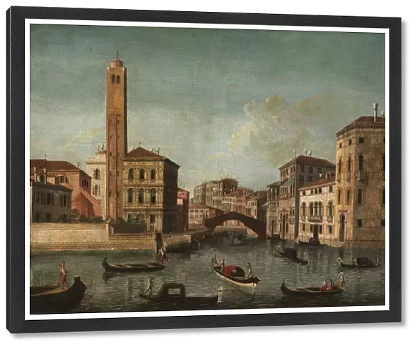 Scene on the Grand Canal, Venice, 18th century. Creator: Unknown