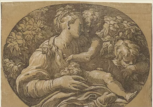 The Virgin with the Rose. Creator: Antonio da Trento