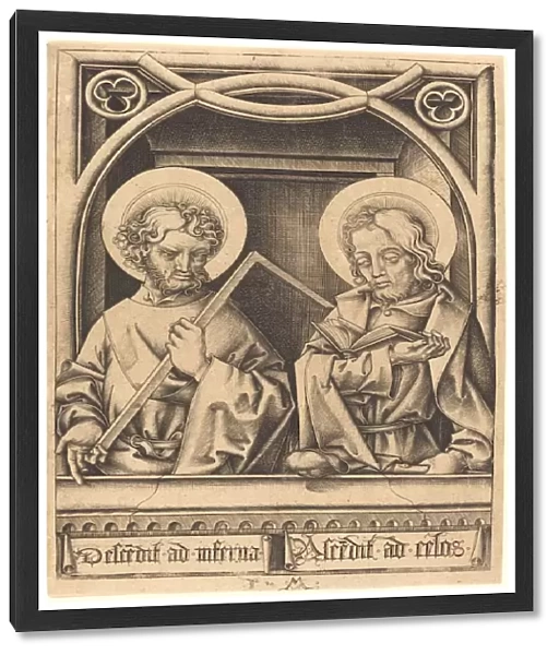 Saints Thomas and James the Less, c. 1480  /  1485. Creator: Israhel van Meckenem