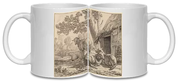 Sheepcote, 1781, published 1787. Creator: Cornelis Brouwer