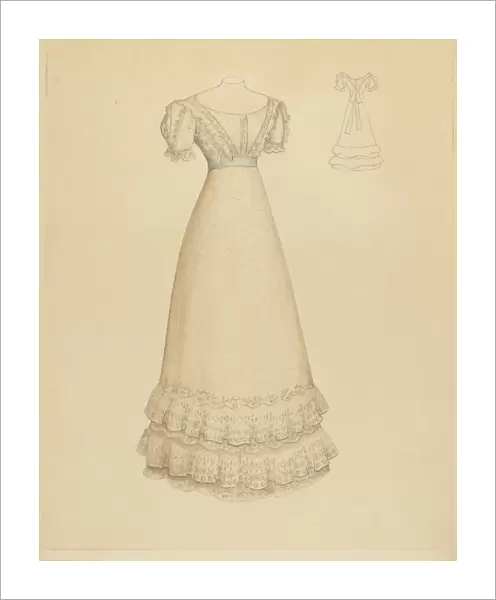 Dress, 1940. Creator: Dorothy Gernon