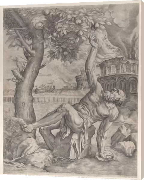 Tantalus, ca. 1557-70. Creator: Giulio Sanuto