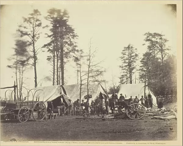 Army Repair Shop, February 1864. Creator: Alexander Gardner