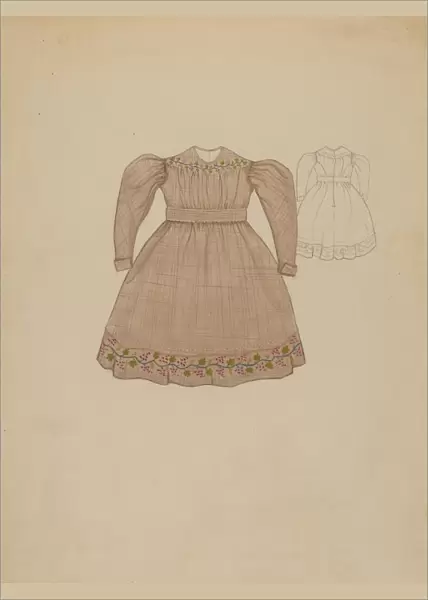 Childs Dress, c. 1936. Creator: Dorothy Gernon