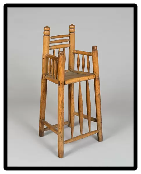 High Chair, 1640  /  70. Creator: Unknown