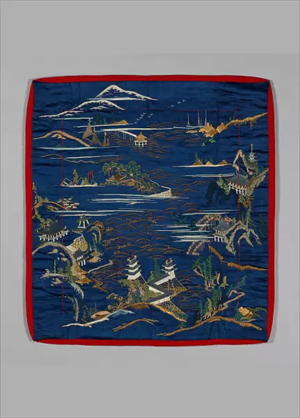 Fukusa (Gift Cover), Japan, late Edo period (1789-1868), early 19th century