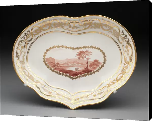 Dish, Derby, 1780  /  95. Creator: Derby Porcelain Manufactory England