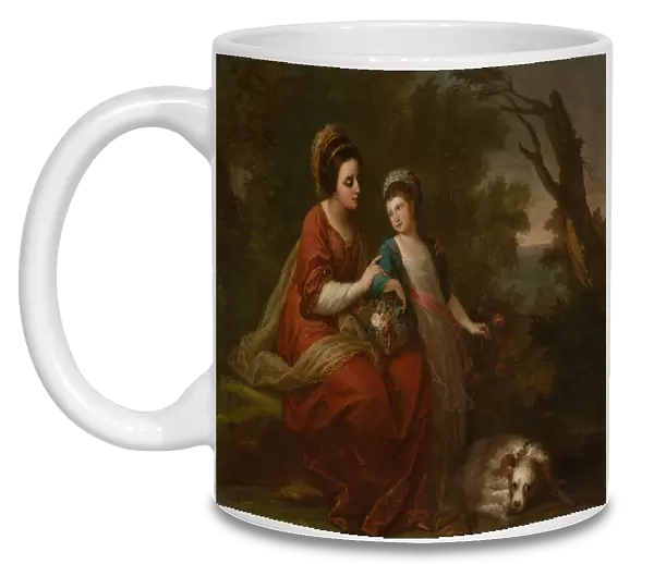 Mrs. Hugh Morgan and Her Daughter, c. 1771. Creator: Angelica Kauffman