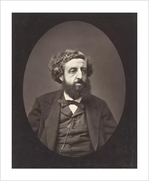 Alfred Naquet (French chemist and politician, 1834-1916), c. 1876. Creator: Pierre Petit