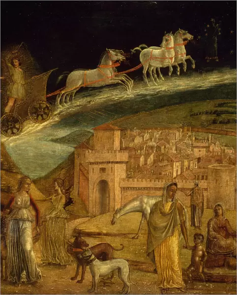 Phaeton Driving the Chariot of Phoebus, 1475  /  1500. Creator: Unknown