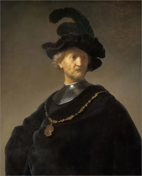 Old Man with a Gold Chain, 1631. Creator: Rembrandt Harmensz van Rijn
