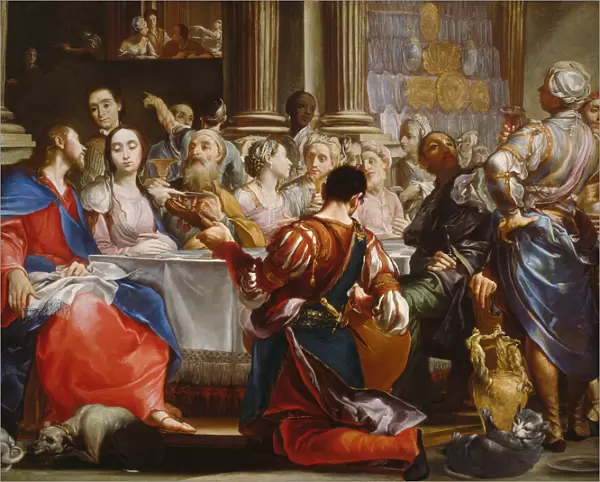 The Wedding at Cana, c. 1686. Creator: Giuseppe Maria Crespi