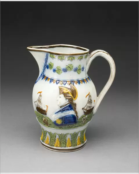 Jug, Staffordshire, c. 1797. Creator: Staffordshire Potteries