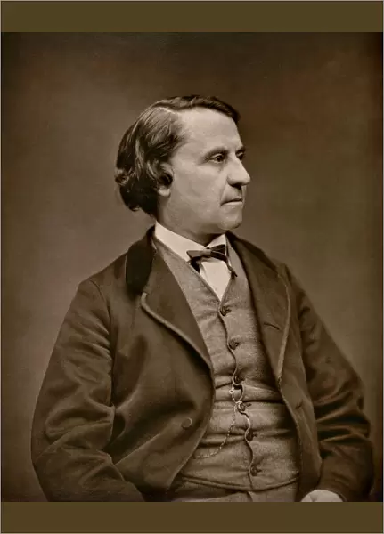 Portrait of Louis Blanc (1811-1882), ca 1873-1877. Creator: Carjat