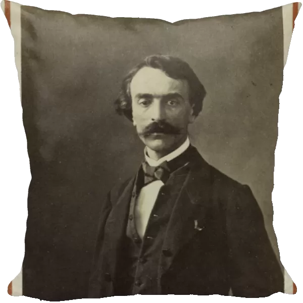 Portrait of Jean-Leon Gerome (1824-1904), c. 1870. Creator: Photo studio Nadar