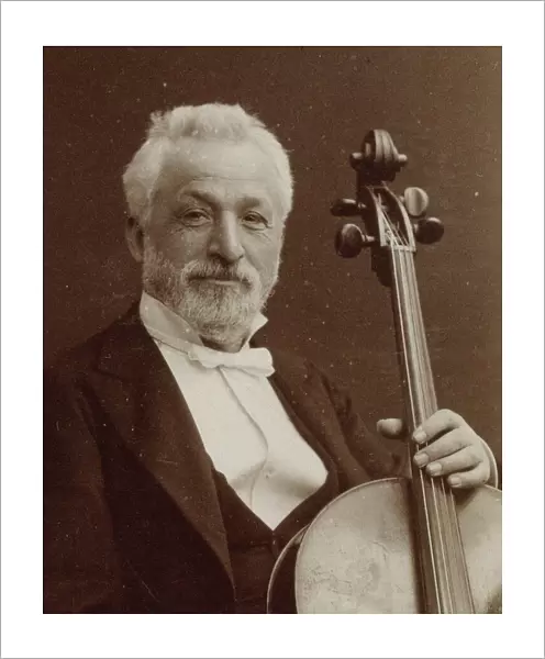 Portrait of the composer and cellist Gaetano Braga (1829-1907), c. 1875