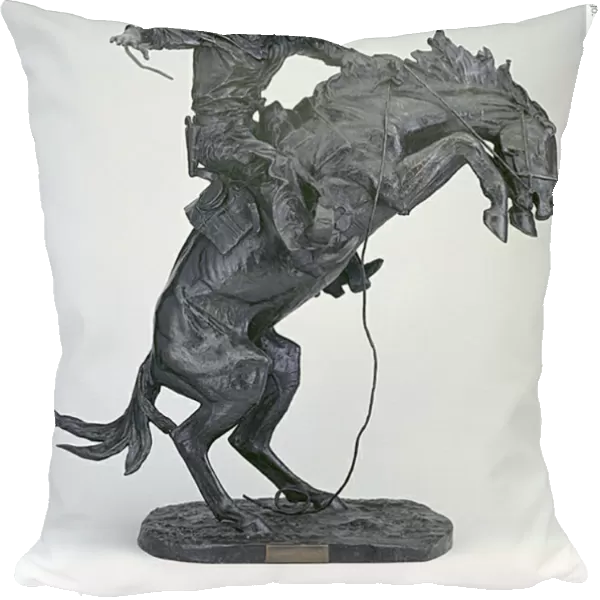 The Bronco Buster, Modeled 1909, cast 1912. Creator: Frederic Remington