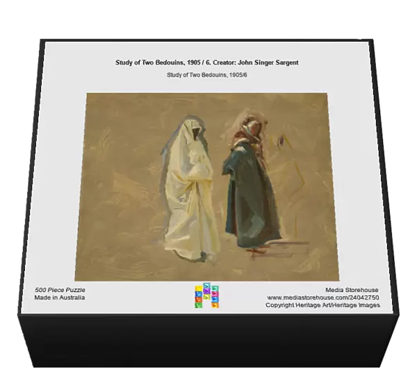Study of Two Bedouins, 1905  /  6. Creator: John Singer Sargent