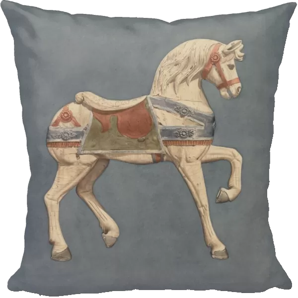 Carousel Horse, 1935  /  1942. Creator: Henry Murphy