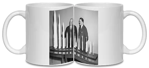 Truman Receives Rocket Models, 1961. Creator: NASA