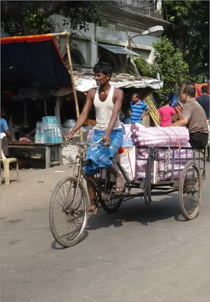 Street scene in West Bengal, India, 2019. Creator: Unknown