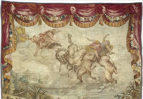 The Fall of Phaeton, Aubusson, after 1776. Creator: Manufacture royale d Aubusson