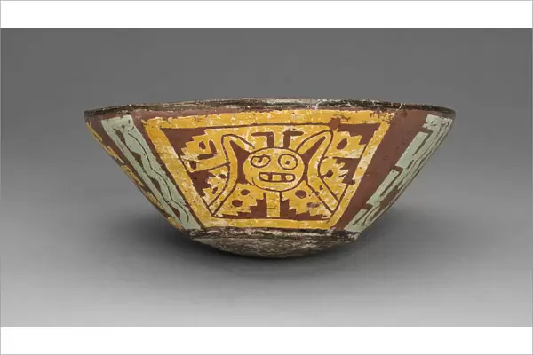Bowl with Abstract and Geometric Designs, A. D. 600  /  900. Creator: Unknown