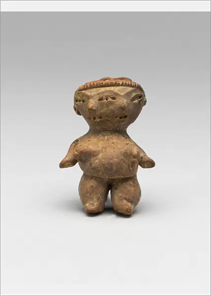 Double-Faced Female Figurine, 500  /  400 B. C. Creator: Unknown