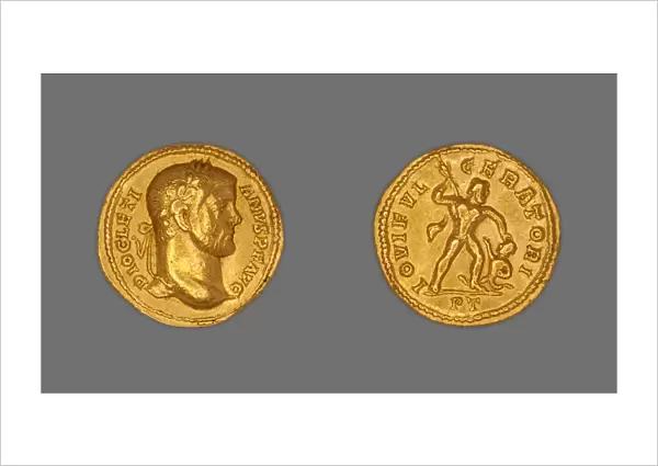 Aureus (Coin) Portraying Emperor Diocletian, 294-305, issued by Diocletian