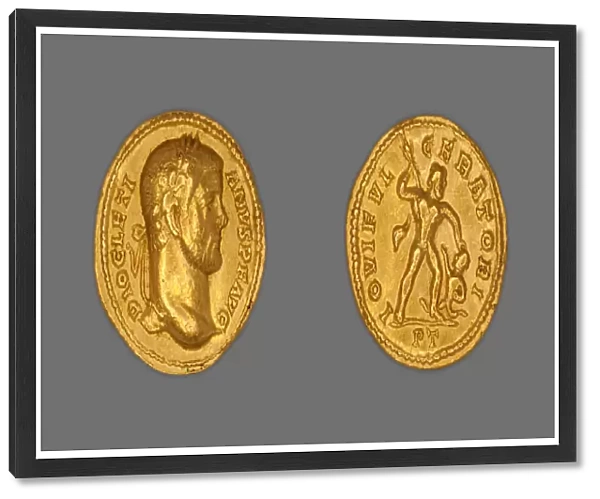Aureus (Coin) Portraying Emperor Diocletian, 294-305, issued by Diocletian