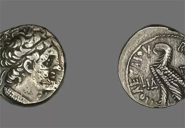 Coin Portraying King Ptolemy of Cyprus, 68-67 BCE. Creator: Unknown